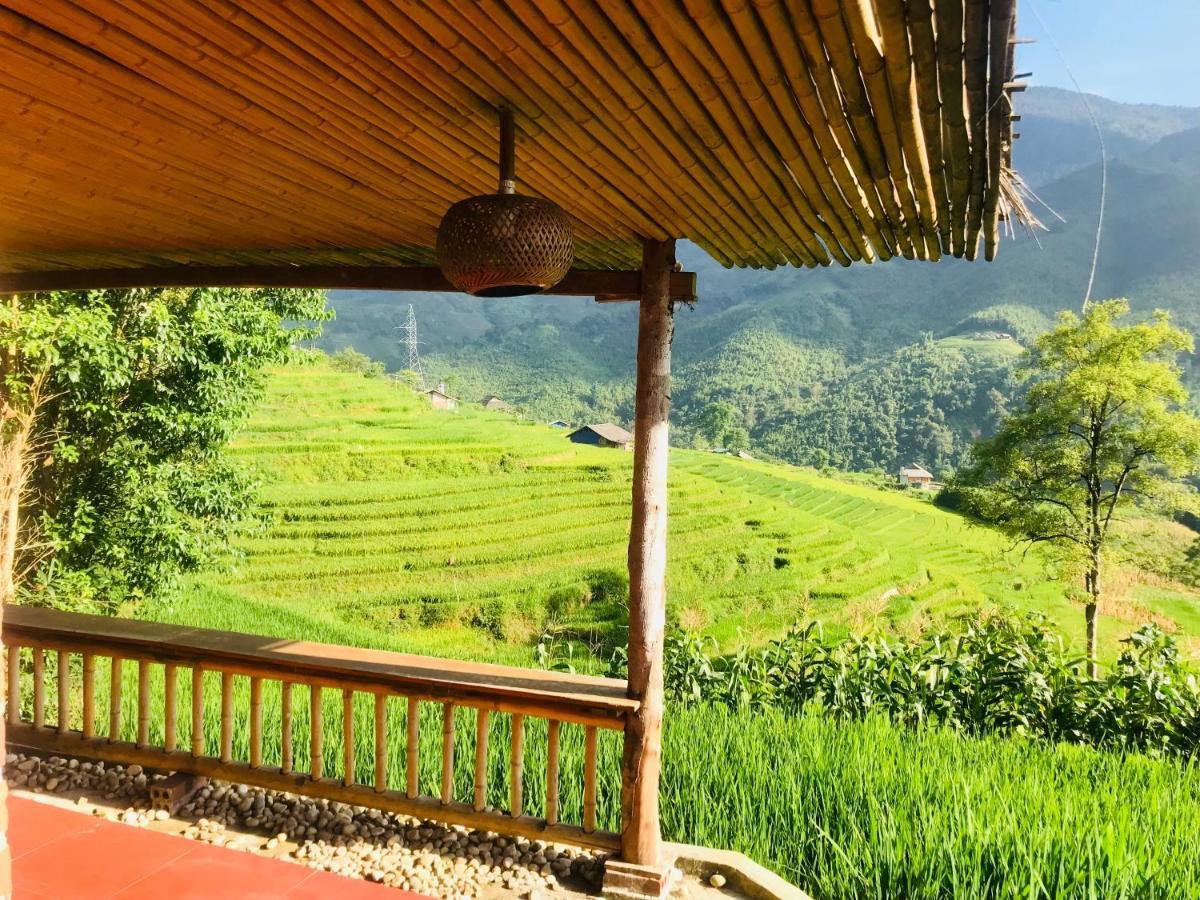 Sapa Hmong Bungalow Homestay المظهر الخارجي الصورة