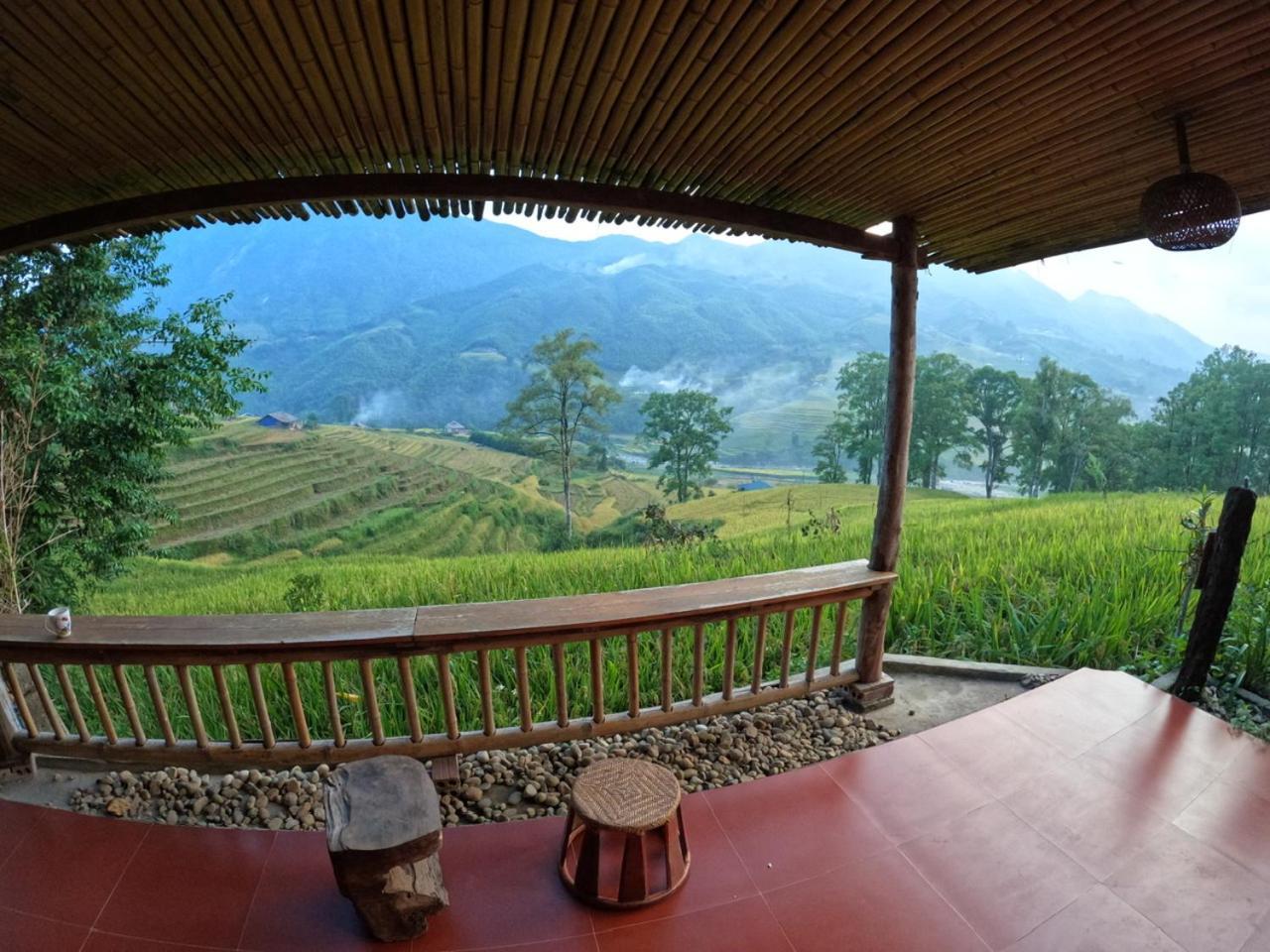 Sapa Hmong Bungalow Homestay المظهر الخارجي الصورة