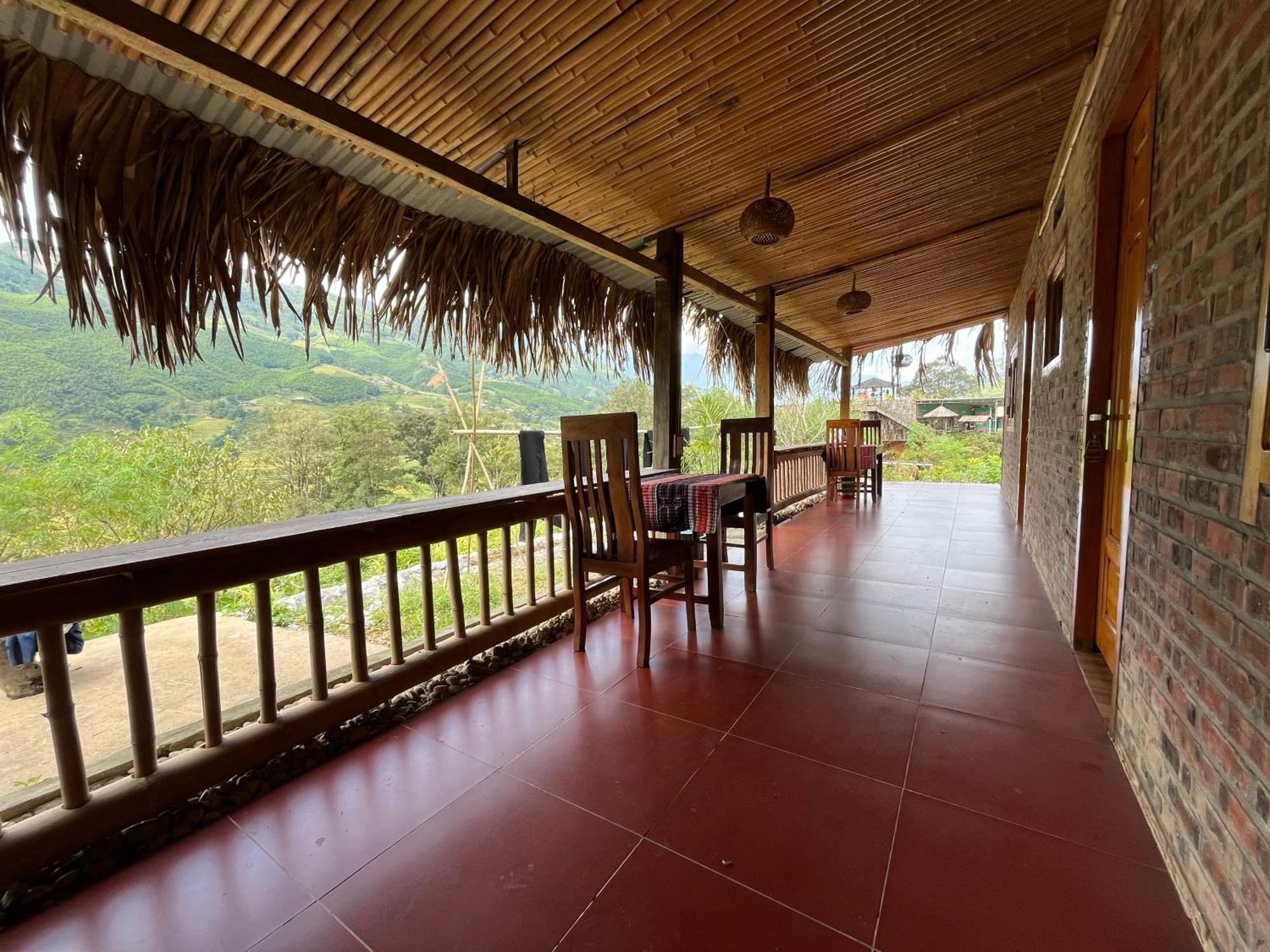 Sapa Hmong Bungalow Homestay المظهر الخارجي الصورة