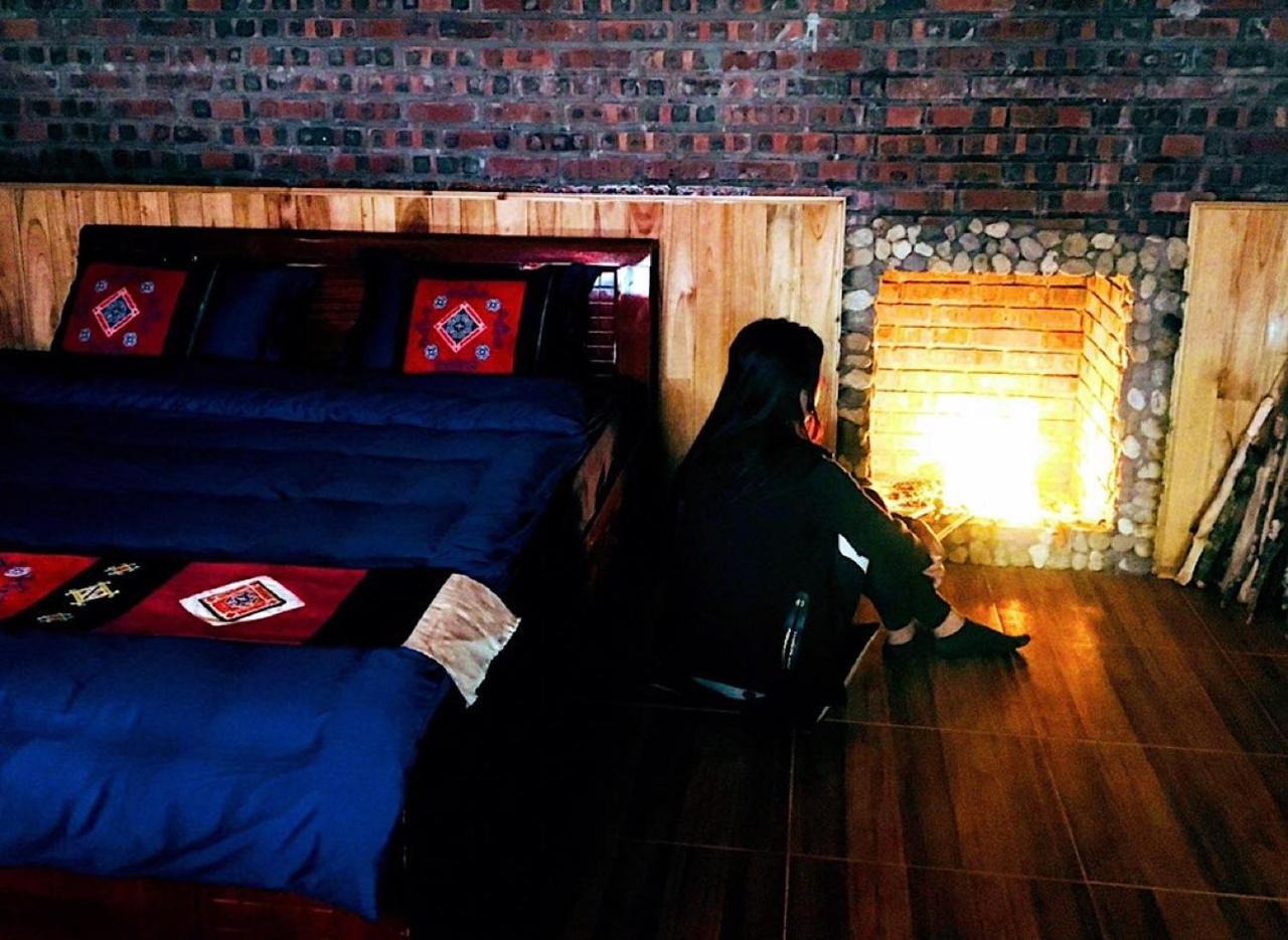 Sapa Hmong Bungalow Homestay المظهر الخارجي الصورة