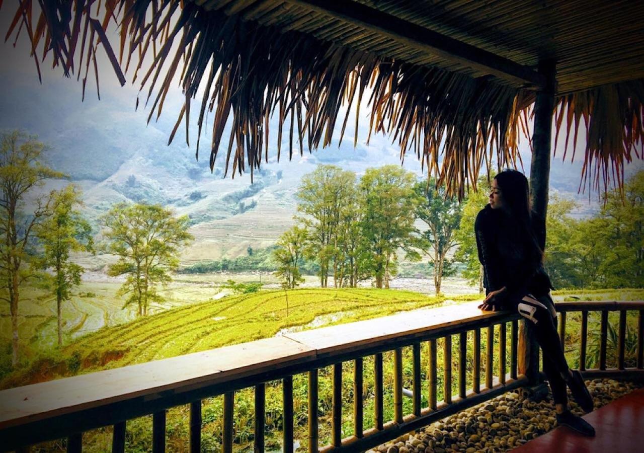 Sapa Hmong Bungalow Homestay المظهر الخارجي الصورة