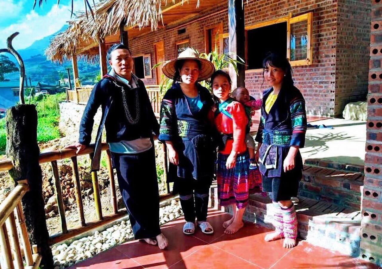 Sapa Hmong Bungalow Homestay المظهر الخارجي الصورة